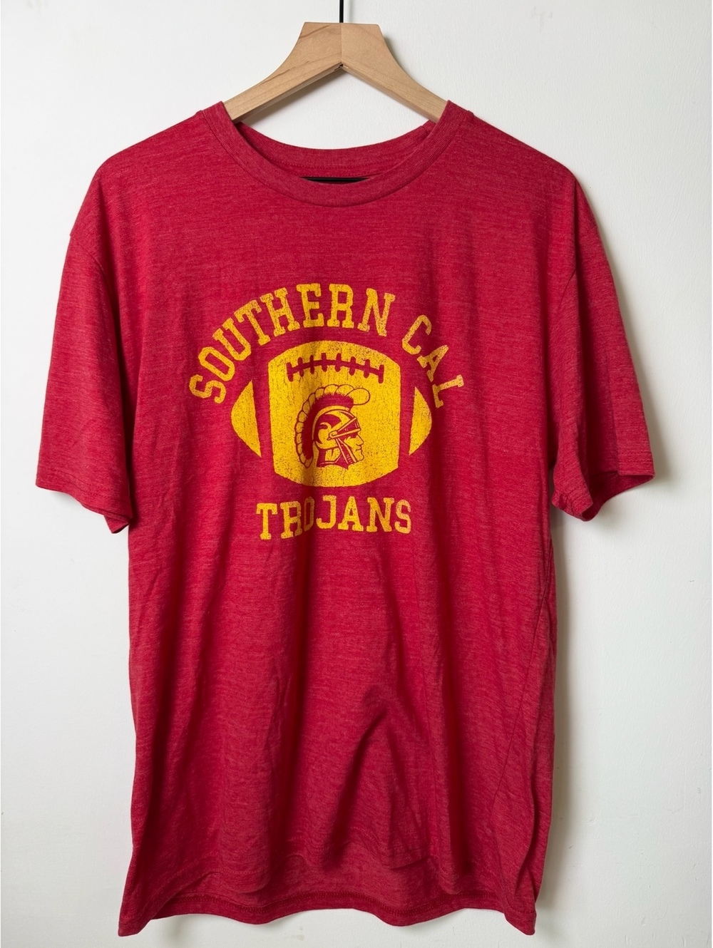 Southern Cal Trojans Blue 84 T Shirt Red men’s large NWOt